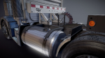 Peterbilt 377 container truck