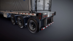 Peterbilt 377 container truck