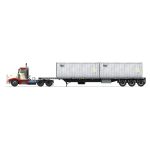 Peterbilt 377 container truck