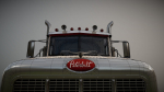 Peterbilt 377 daycab truck