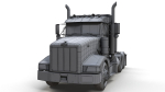 Peterbilt 377 daycab truck