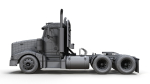 Peterbilt 377 daycab truck