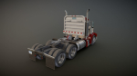 Peterbilt 377 daycab truck