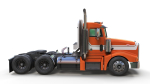 Peterbilt 377 daycab truck