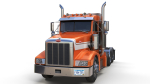 Peterbilt 377 daycab truck