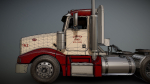 Peterbilt 377 daycab truck