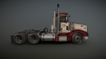 Peterbilt 377 daycab truck
