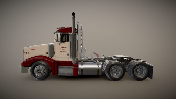 Peterbilt 377 daycab truck