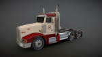 Peterbilt 377 daycab truck