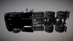 Peterbilt 377 daycab truck