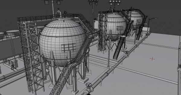 Petroleum Refinery Storage Tanks