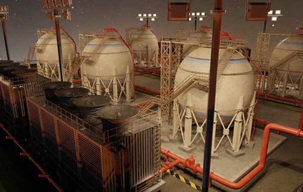 Petroleum Refinery Storage Tanks