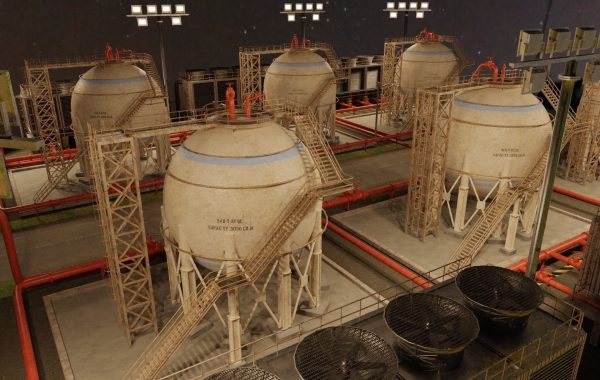 Petroleum Refinery Storage Tanks