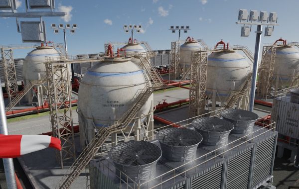 Petroleum Refinery Storage Tanks