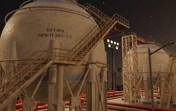 Petroleum Refinery Storage Tanks