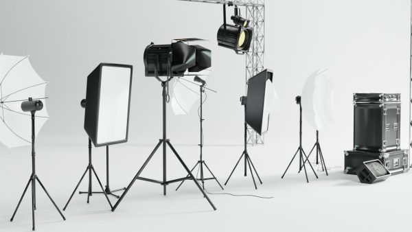 Photo Studio Accessories 3D Model Pack