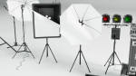 Photo Studio Accessories 3D Model Pack