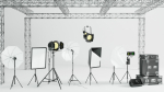 Photo Studio Accessories 3D Model Pack