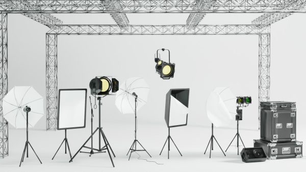 Photo Studio Accessories 3D Model Pack