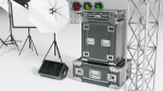 Photo Studio Accessories 3D Model Pack
