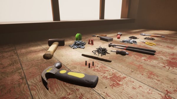Photoscanned Tools Vol 1 For Unreal