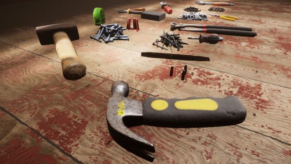 Photoscanned Tools Vol 1 For Unreal