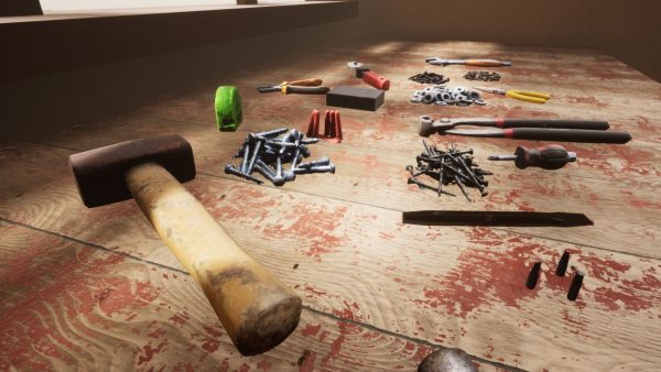 Photoscanned Tools Vol 1 For Unreal