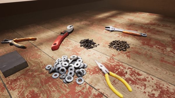 Photoscanned Tools Vol 1 For Unreal