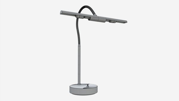Piano metal table lamp