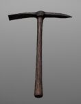 Pickaxe Worn - Railroad Style