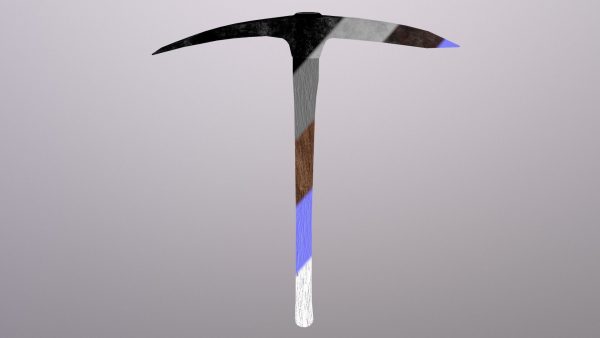 Pickaxe Worn - Railroad Style
