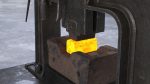 Piece of Red-Hot Metal