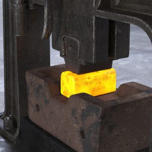 Piece of Red-Hot Metal