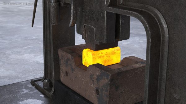 Piece of Red-Hot Metal