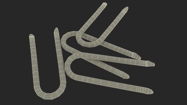 Pile of U-type Flat Head Nails