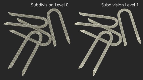 Pile of U-type Flat Head Nails