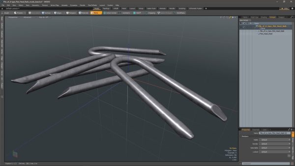 Pile of U-type Flat Head Nails