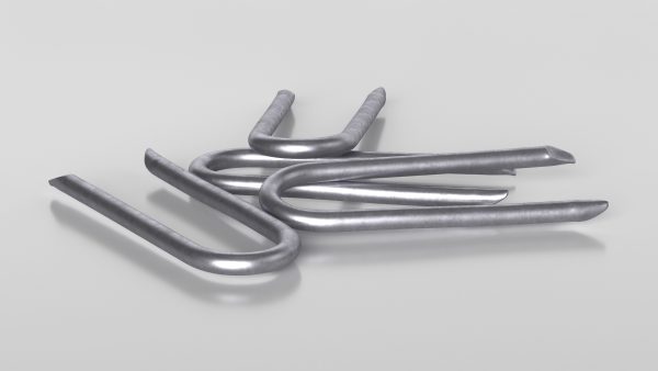 Pile of U-type Flat Head Nails