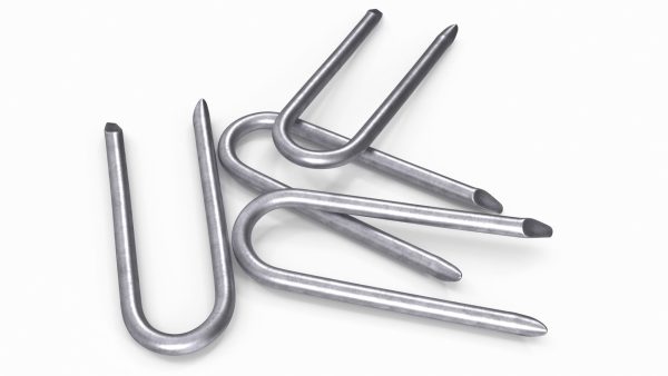 Pile of U-type Flat Head Nails