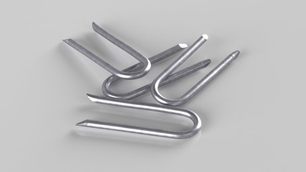 Pile of U-type Flat Head Nails
