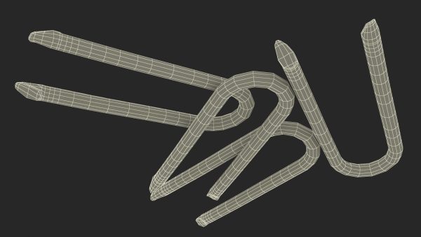 Pile of U-type Flat Head Nails