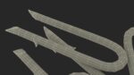 Pile of U-type Flat Head Nails Double Barbed