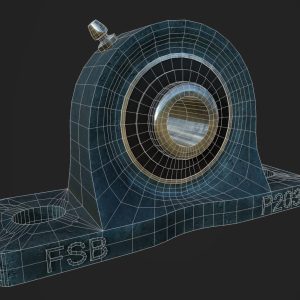 pillow-block-bearing-3d-model-low-poly-obj-3ds-fbx-lwo-stl-blend