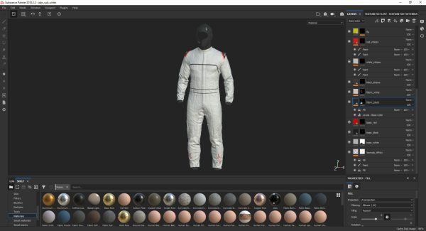 Pilot man in racing suit on metal ball