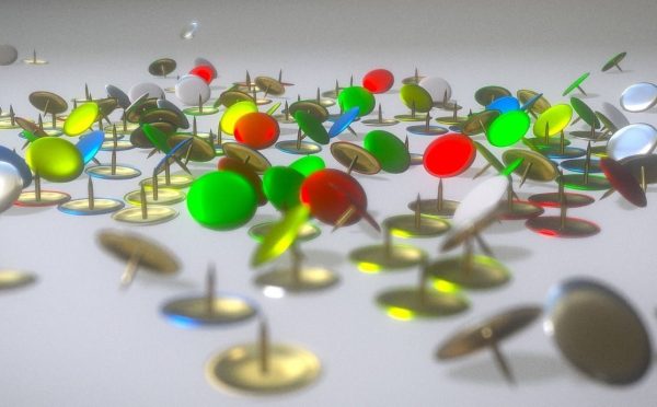 Pin Needles Pins Paperclips and Thumbtacks Package
