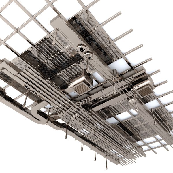Pipes industrial ceiling