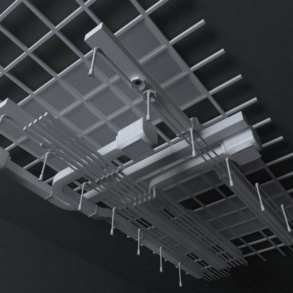 Pipes industrial ceiling