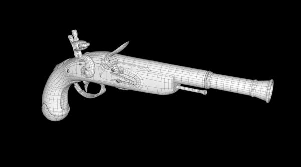 Pirate Pistol  - flintlock