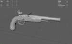 Pirate Pistol  - flintlock