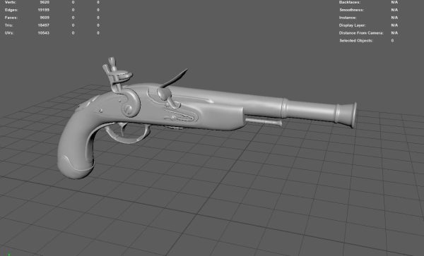 Pirate Pistol  - flintlock